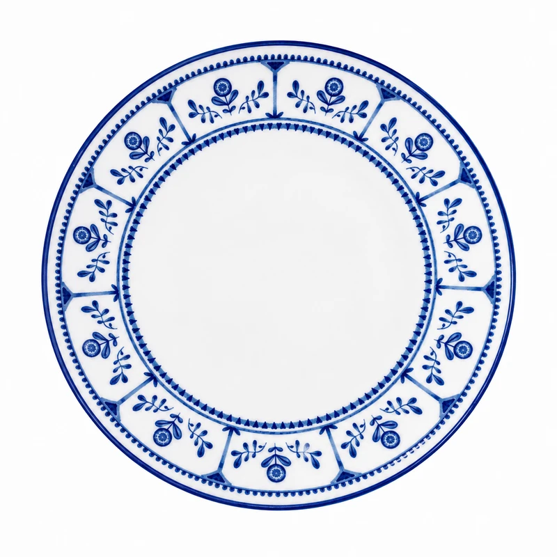 بشقاب غذاخوری مادام کوکو مدل Reve Bleu Celeste 25