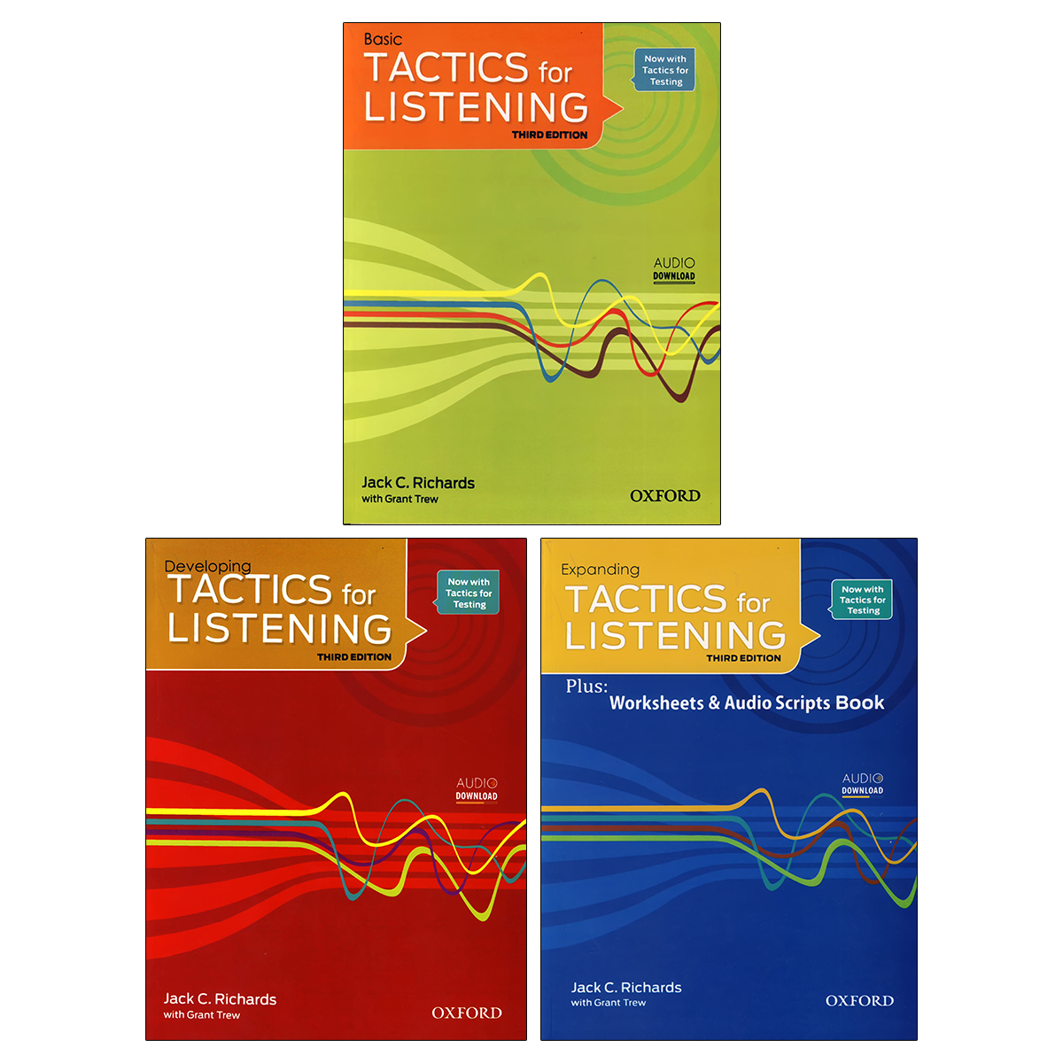 نقد و بررسی کتاب Tactics for Listening اثر Jack C. Richards انتشارات زبان مهر 3 جلدی توسط خریداران