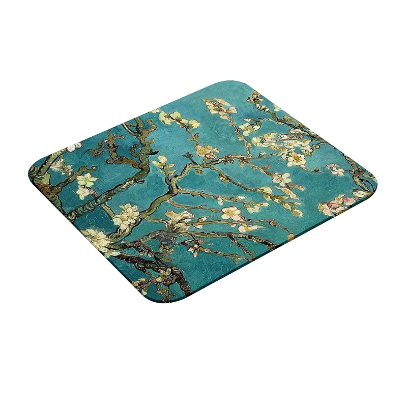 ماوس پد طرح شکوفه‌‌های بادام ونگوگ مدل Almond Blossoms کد 001