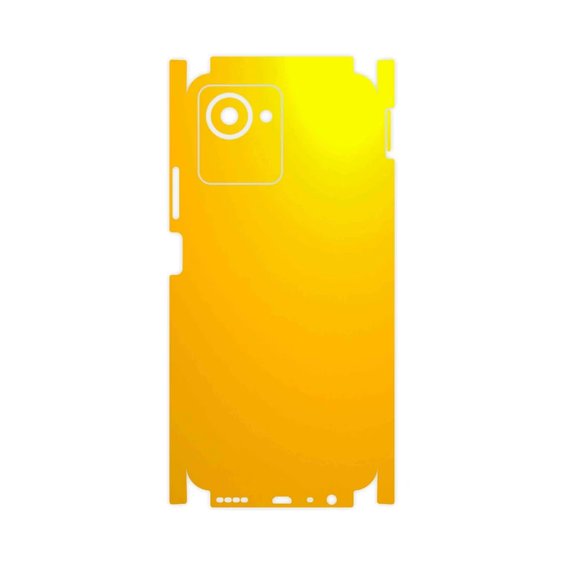 برچسب پوششی ماهوت مدل Matte-Deep-Mustard-FullSkin مناسب برای گوشی موبایل ریلمی C30s