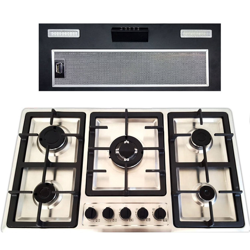 ست هود و اجاق گاز صفحه ای مدل P11