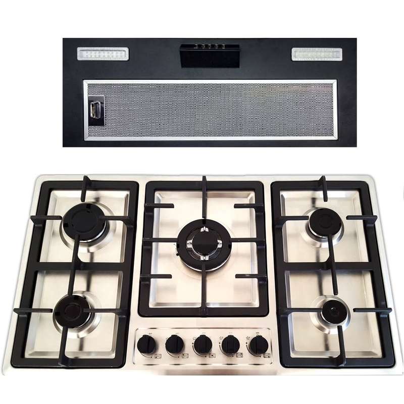 ست هود و اجاق گاز صفحه ای مدل M1 ست هود و اجاق گاز صفحه ای مدل M1