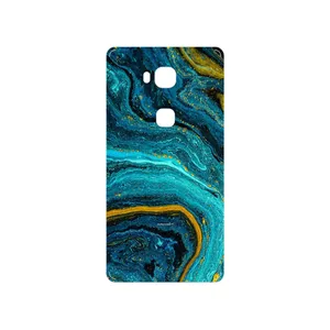 MAHOOT Turquoise marblewith golden streaks Cover Sticker for Huawei GR5