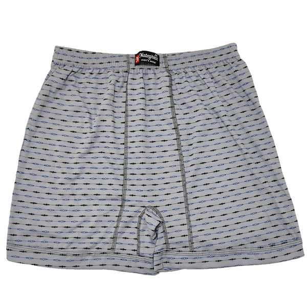 شورت مردانه پوشاک ناطقیان مدل پادار سوپر نخ پنبه کد 3