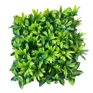 دیوار پوش مدل برجسته برگ آناناسی بسته 4 عددی