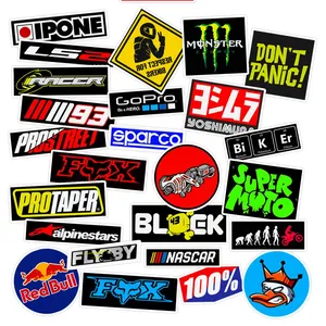 برچسب موتور سیکلت ماسا دیزاین کد MO005 مجموعه 25 عددی