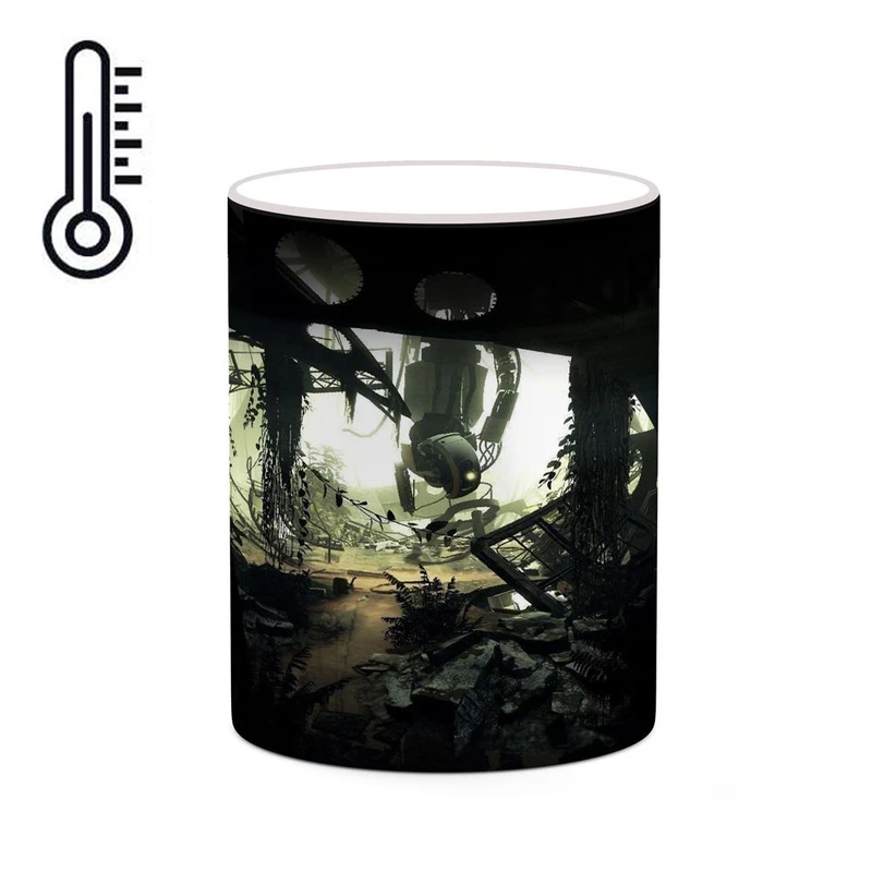 ماگ حرارتی کاکتی مدل بازی پورتال Portal 2 کد mgh29969