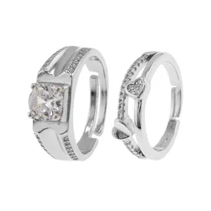 انگشتر برانت مدل کلاسیک و قلب بسته دو عددی