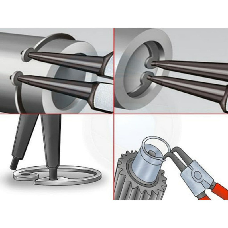 انبر خار بازکن ویجکس مدل 6278 سایز 7 اینچ
