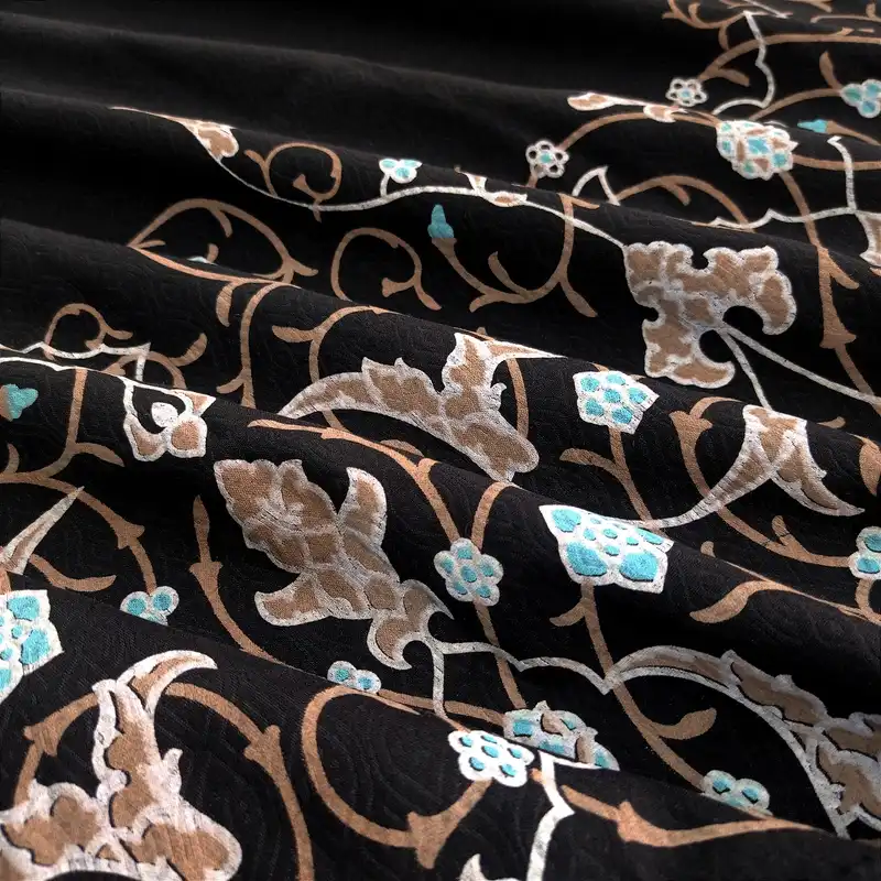 پارچه مانتو طرح پامچال کد P800-C