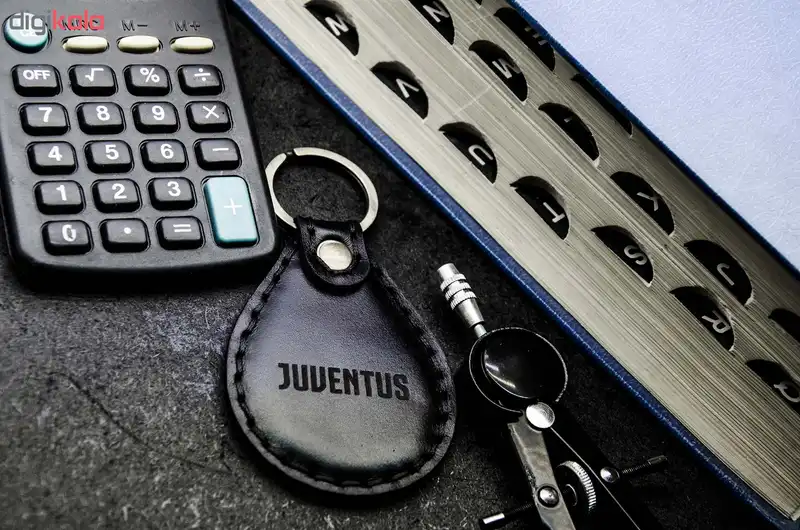 جاکلیدی چرمینه اسپرت طرح یوونتوس کد 4003