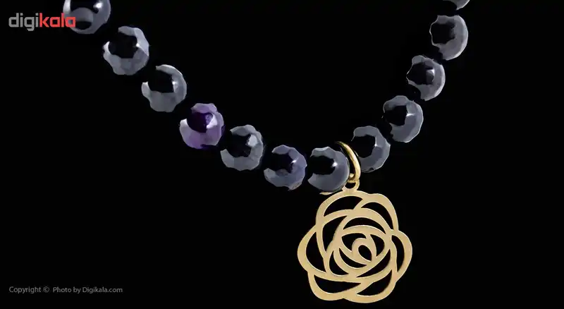 گردنبند طلا 18 عیار زنانه رزا مدل NS18