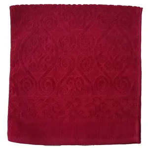 حوله دستی طرح قالیچه سایز 70x35 سانتی متر
