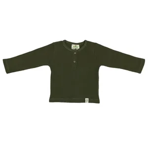 تی‌شرت آستین بلند بچگانه توپومینی مدل جلو دکمه