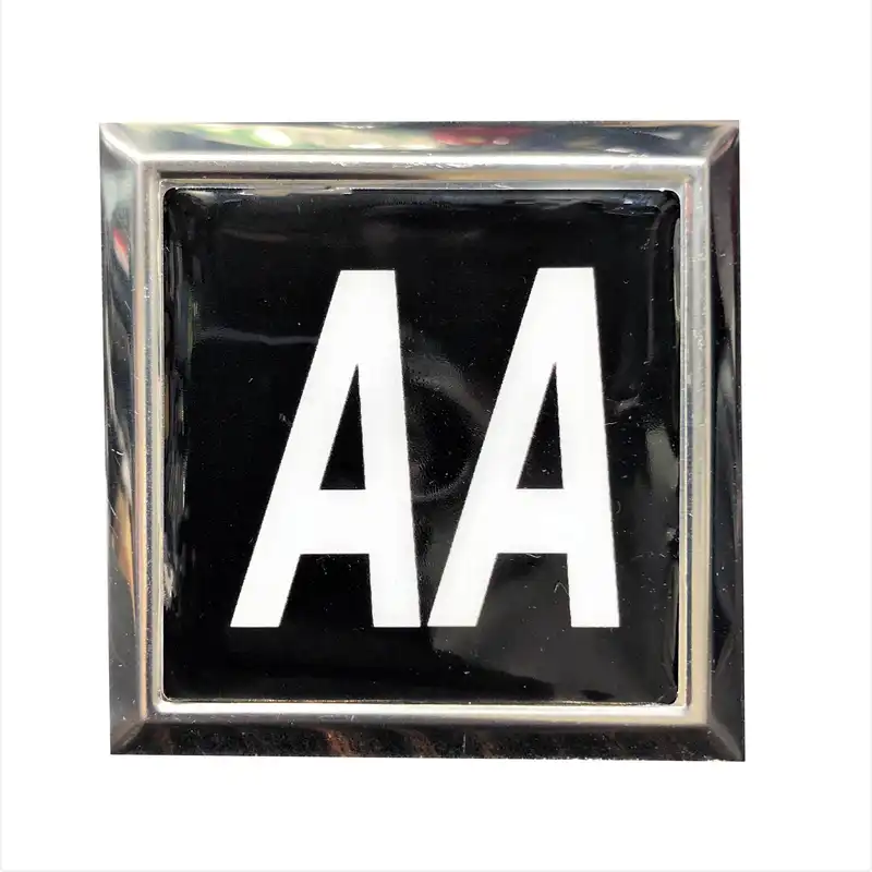 آرم جلو پنجره خودرو مدل AA-BB