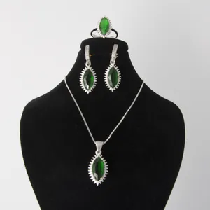 نیم ست نقره زنانه کد 67034