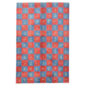 گبه دستبافت دو متری گالری نور کد H1406