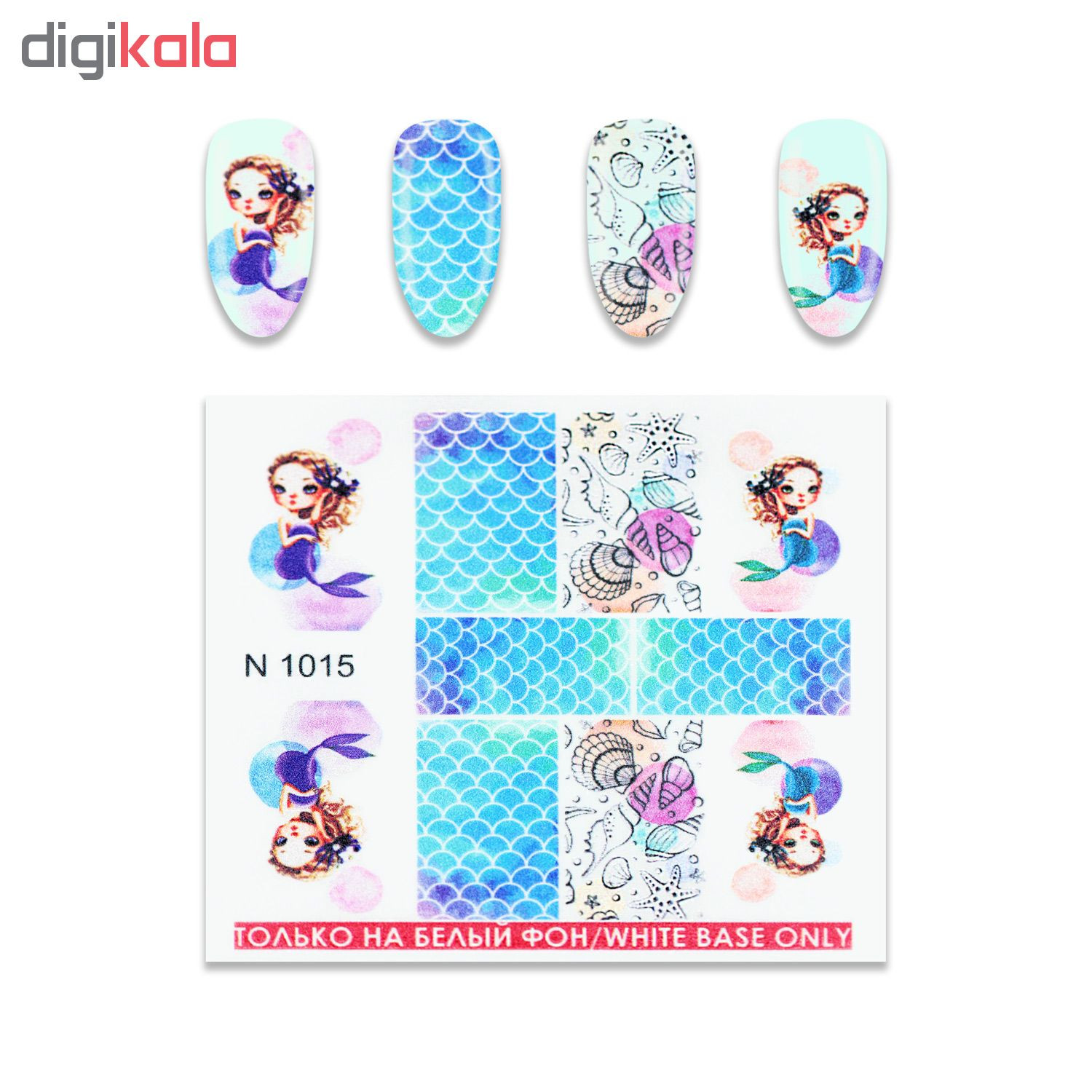 اسلایدر طراحی ناخن مدل N 1015 اسلایدر طراحی ناخن مدل N 1015