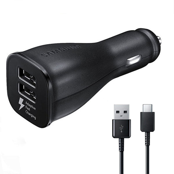 شارژر فندکی مدل EP-LN920BBSGBR به همراه کابل تبدیل microUSB                     غیر اصل