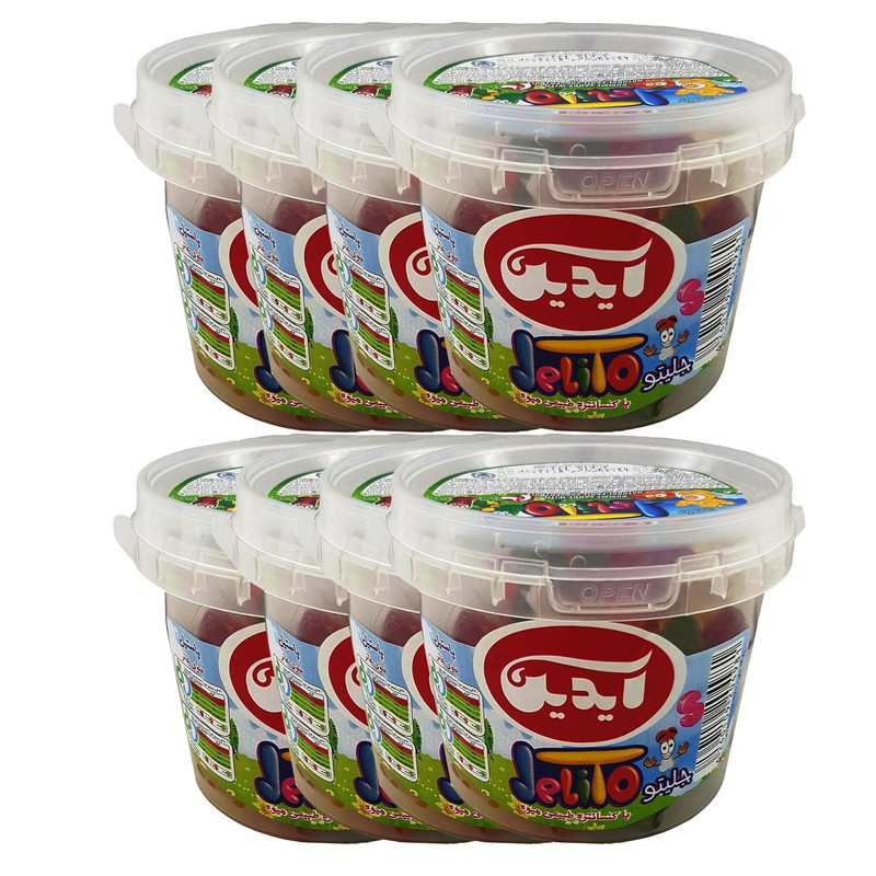 پاستیل خرسی با طعم میوه آیدین مقدار 190 گرم بسته 8 عددی