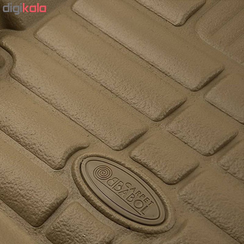 کفپوش سه بعدی خودرو بابل کارپت مدل dec2012 مناسب برای دنا