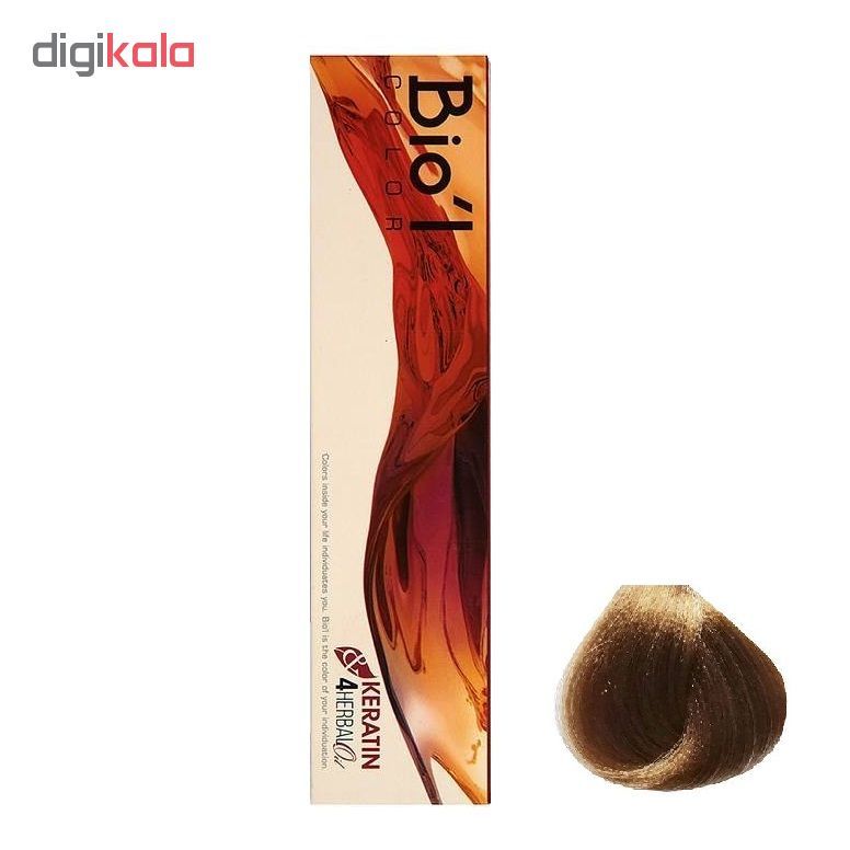 رنگ مو بیول سری Walnut شماره 8.9 حجم 100 میلی لیتر رنگ بلوند گردویی روشن -  - 2