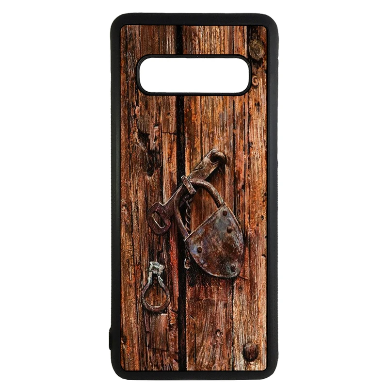 کاور طرح درب قدیمی کد 1105340 مناسب برای گوشی موبایل سامسونگ galaxy s10