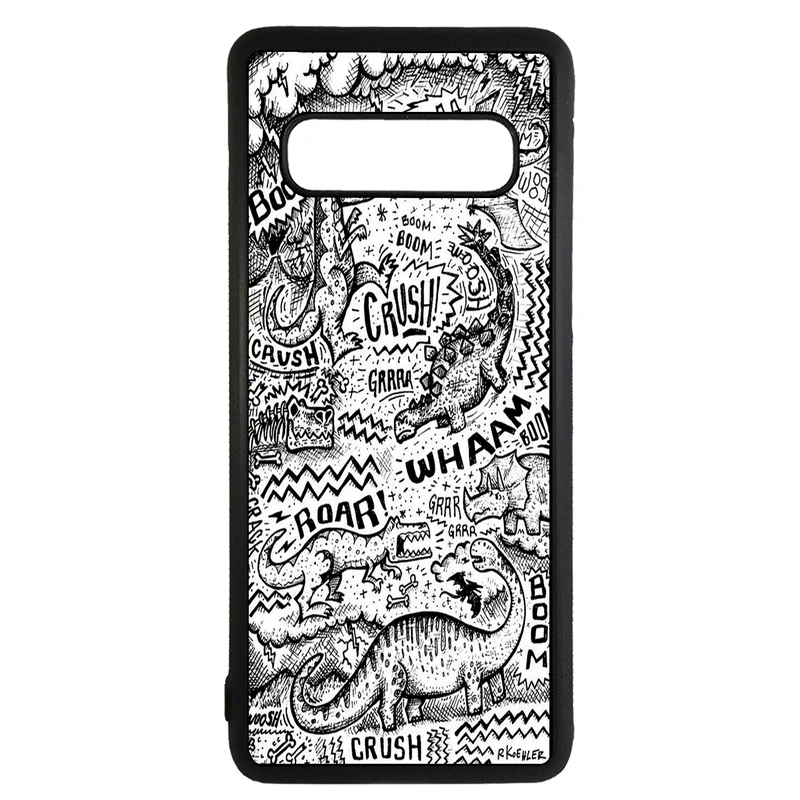 کاور طرح دایناسور کد 1105340 مناسب برای گوشی موبایل سامسونگ galaxy s10
