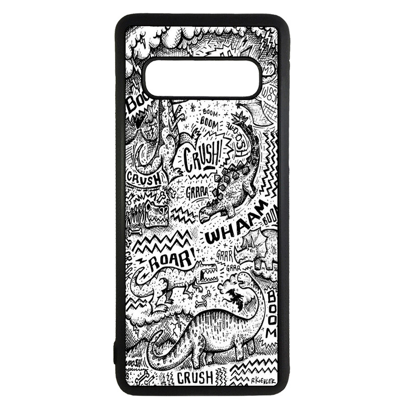کاور طرح دایناسور کد 1105350 مناسب برای گوشی موبایل سامسونگ galaxy s10 plus
