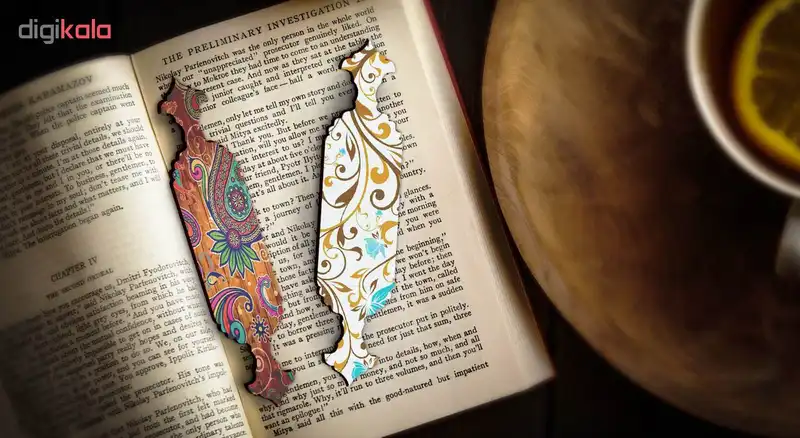 نشانگر کتاب لوکسینو مدل MRP_ 8 مجموعه 2 عددی