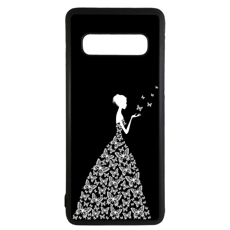 کاور طرح دختر کد 1105354 مناسب برای گوشی موبایل سامسونگ galaxy s10 plus