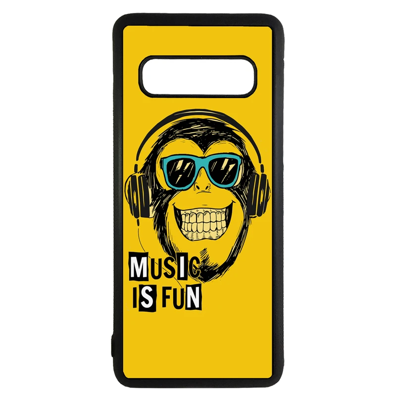 کاور طرح میمون کد 1105350 مناسب برای گوشی موبایل سامسونگ galaxy s10 plus