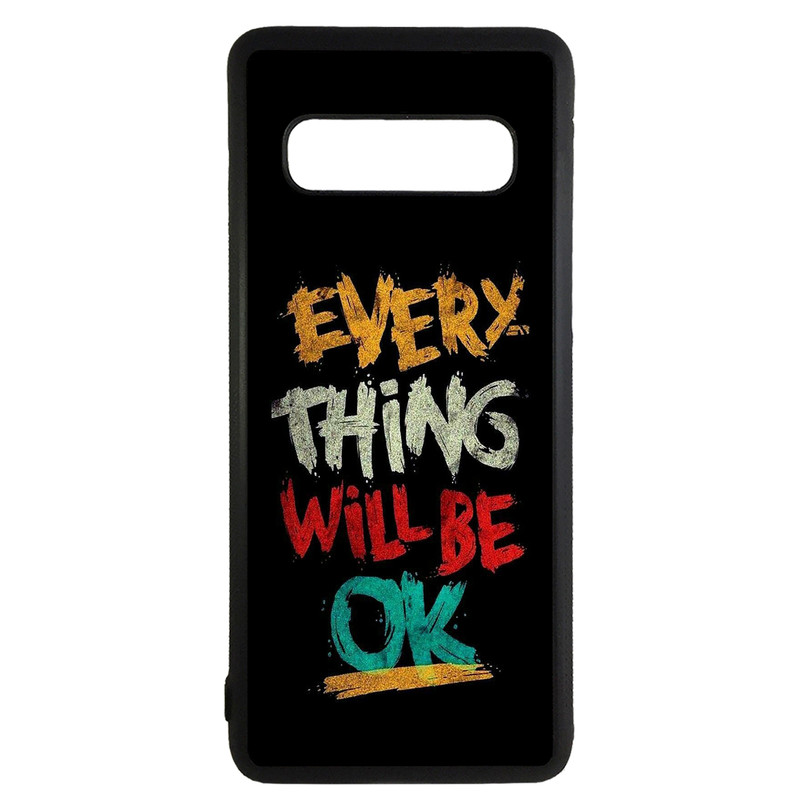 کاور طرح تایپوگرافی کد 1105350 مناسب برای گوشی موبایل سامسونگ galaxy s10 plus