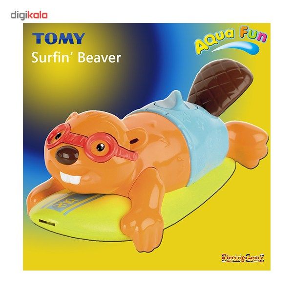اسباب بازی آموزشی تامی مدل سگ آبی موج‌سوار
