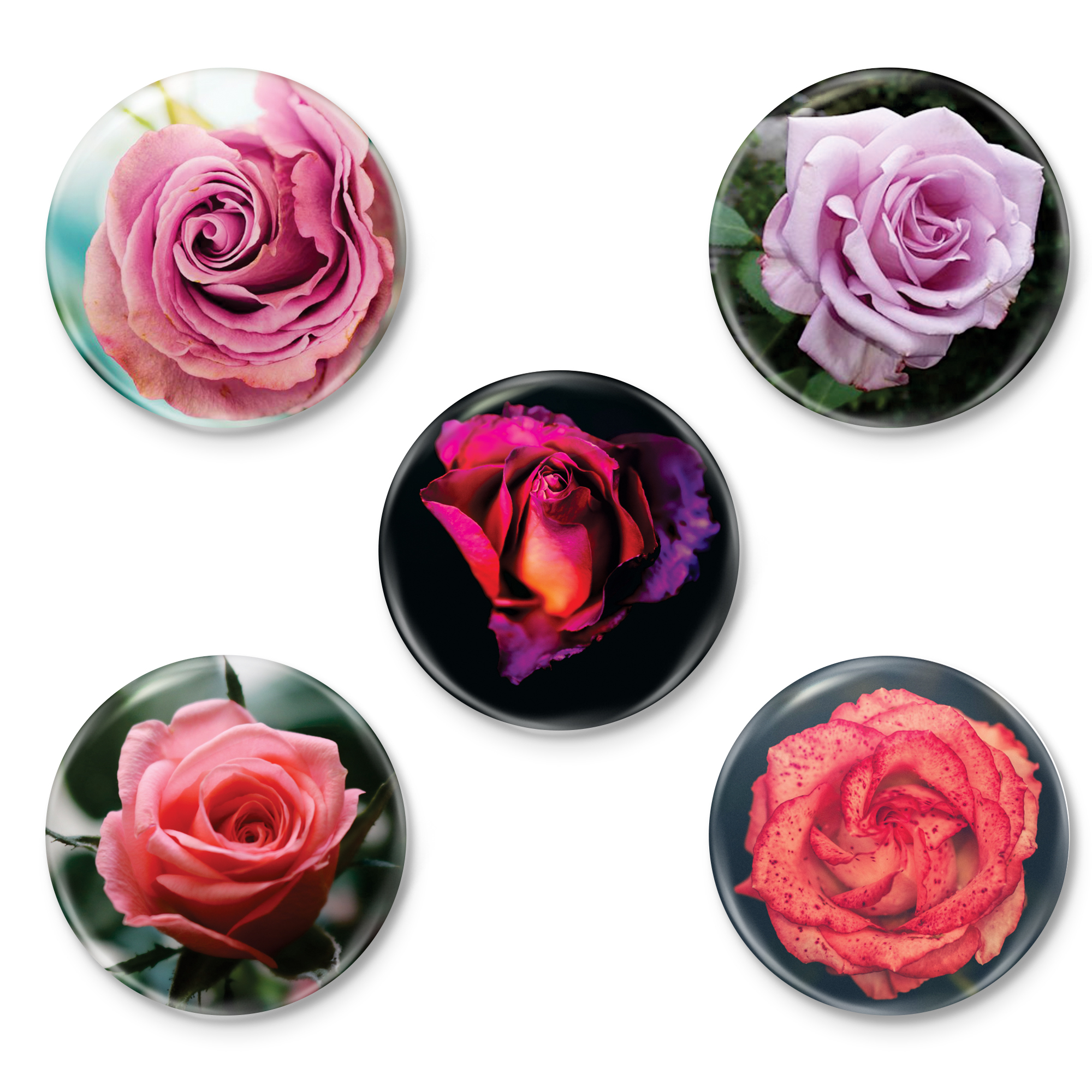 پیکسل طرح گل رز کد 30.88 مجموعه 5 عددی