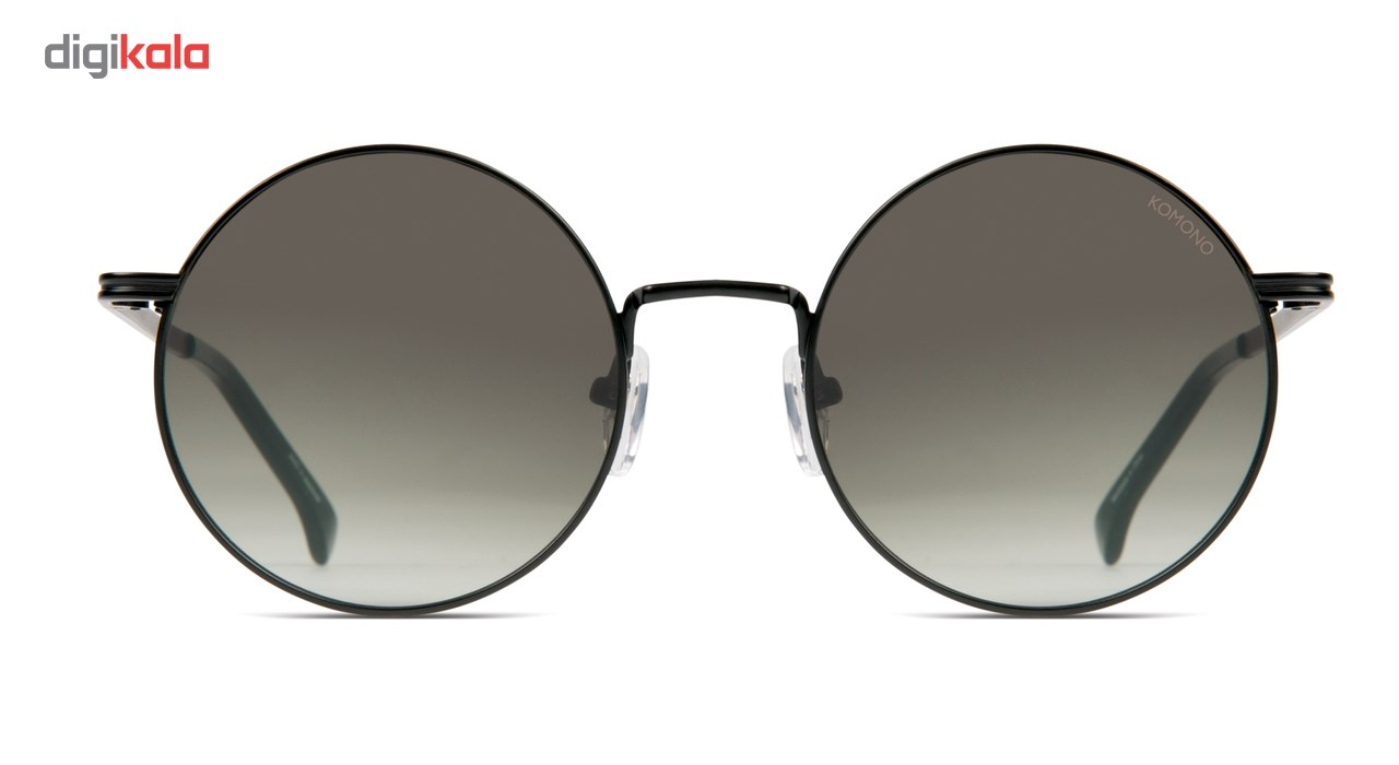 مشخصات، قیمت و خرید عینک آفتابی کومونو سری Lennon مدل Black Green |  دیجی\u200cکالا