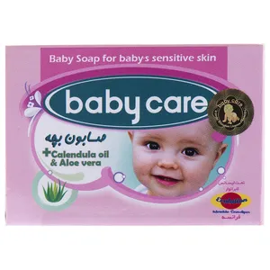 صابون بچه بیبی کر مدل Calendula and Oil Aloe Vera مقدار 80 گرم