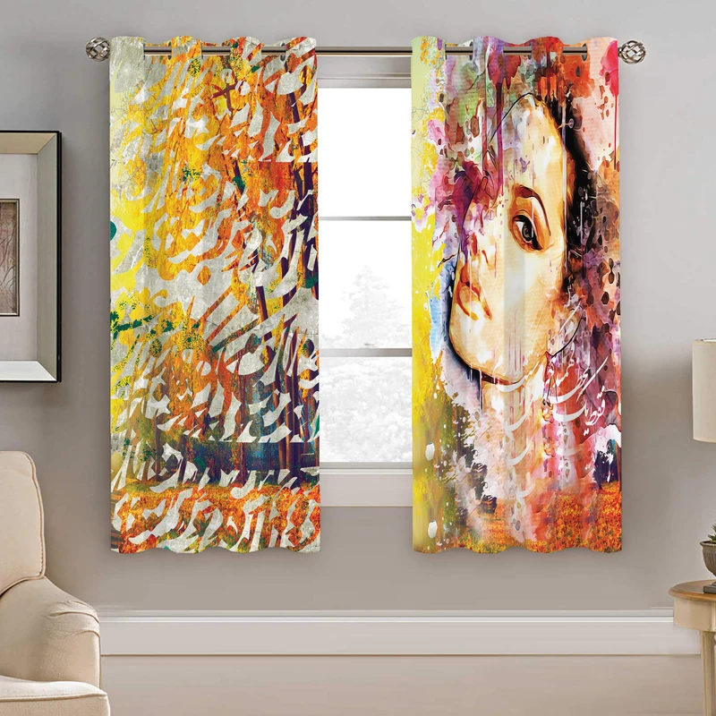 پرده نیروانا مدل pmk1951 سایز 190 × 140 سانتی متر