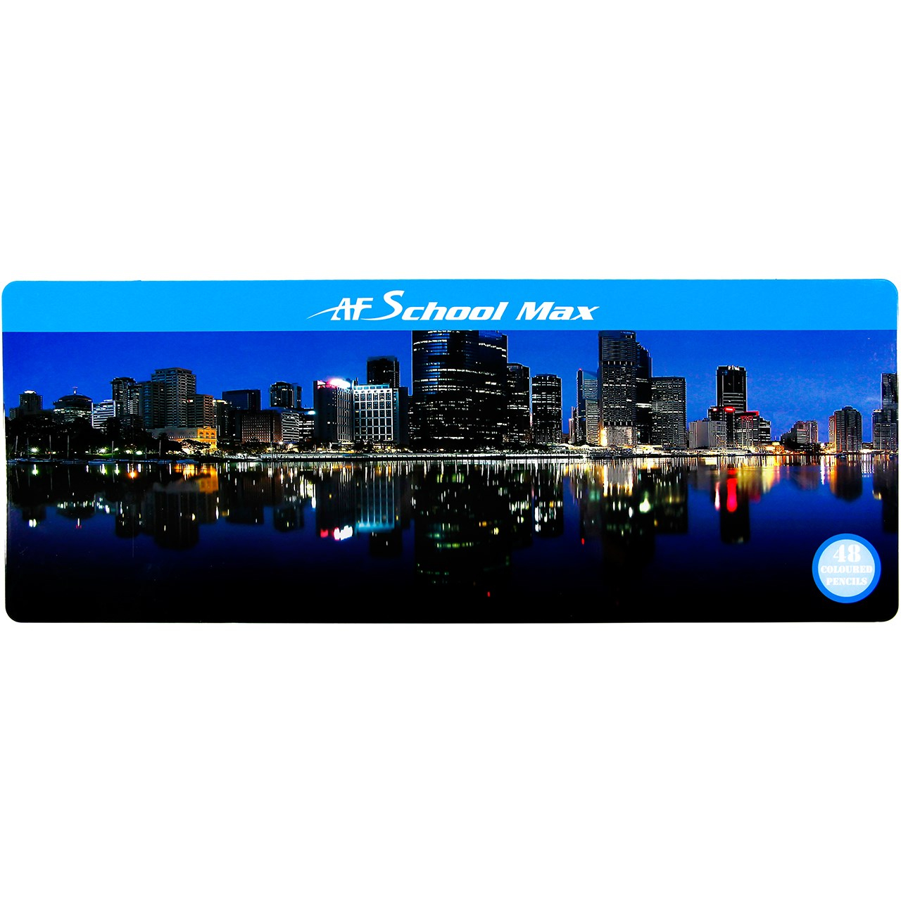 مداد رنگی 48 رنگ ای اف اسکول مکس طرح شهر