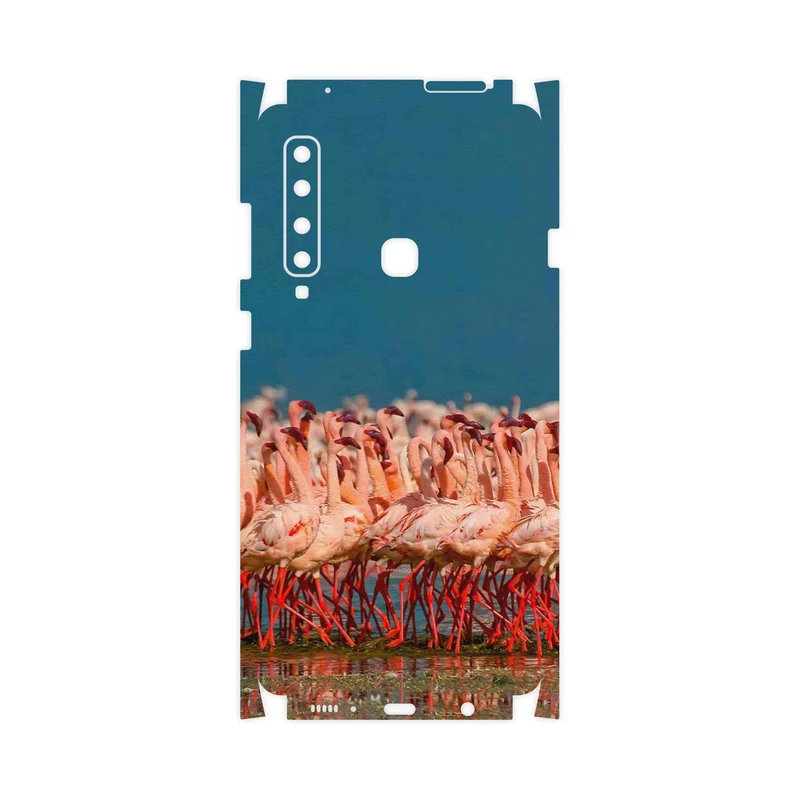 برچسب پوششی ماهوت مدل Flamingo-FullSkin مناسب برای گوشی موبایل سامسونگ Galaxy A9 2018