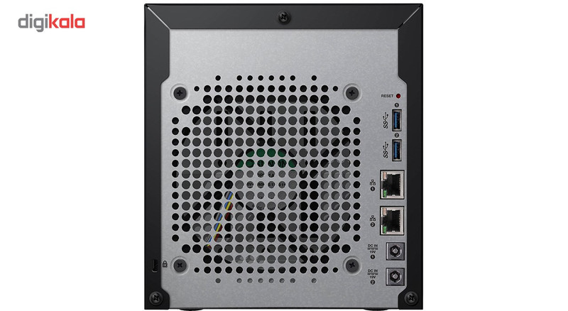 ذخیره ساز تحت شبکه وسترن دیجیتال مدل WD My Cloud EX4100 WDBWZE0320KBK 4-Bay ظرفیت 32 ترابایت