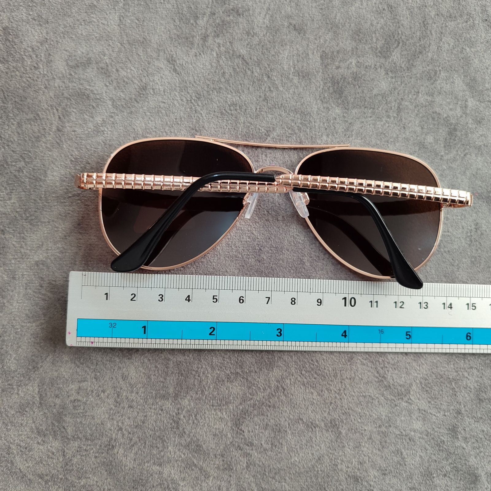 عینک آفتابی مدل خلبانی پلاریزه کد 0165 UV400  -  - 7