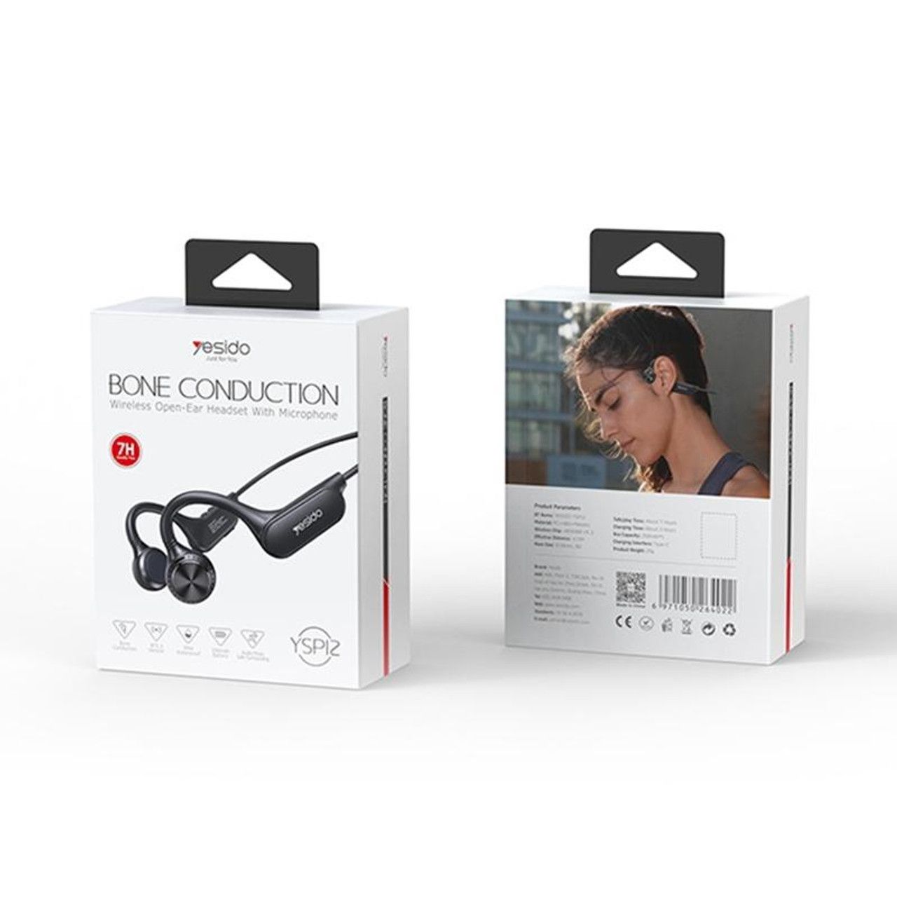 هدفون بلوتوثی یسیدو مدل BONE CONDUCTION YSP12 -  - 11