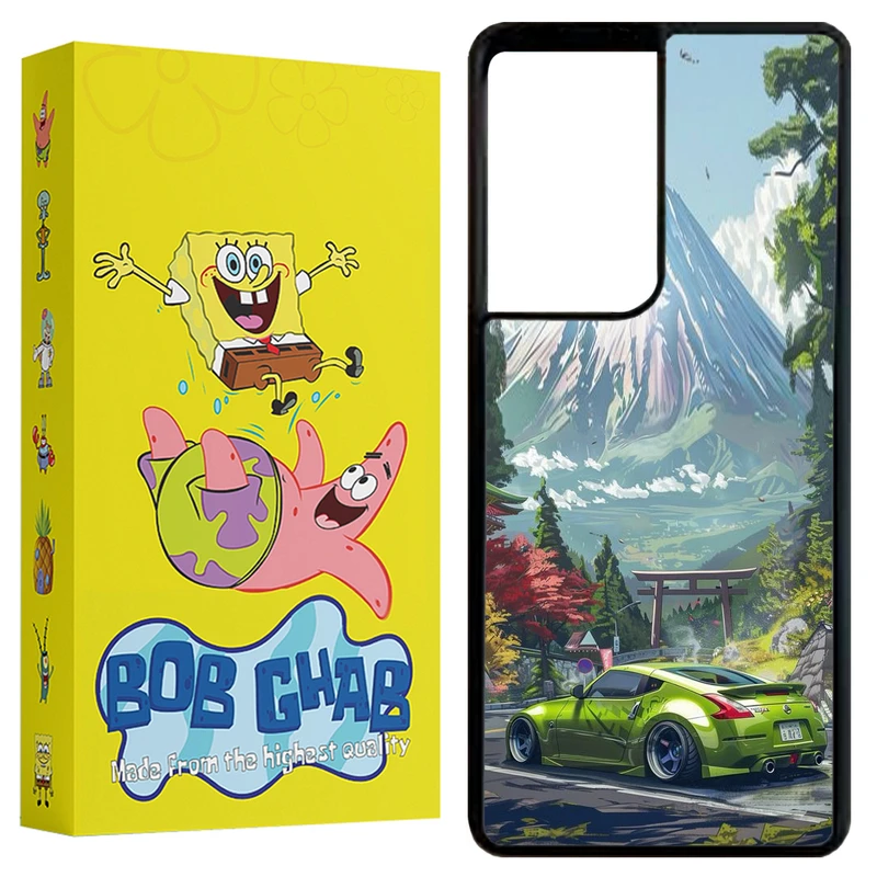 کاور باب قاب  طرح ماشین مدل BCPS21U مناسب برای گوشی موبایل سامسونگ Galaxy S21 Ultra 5G