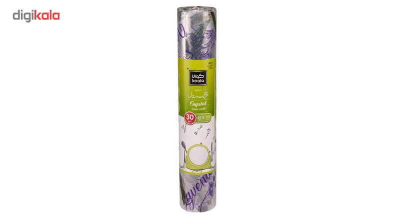 سفره یکبار مصرف کوالا مدل کریستال 40 کد40095 رول 25 متری