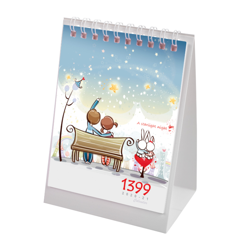 تقویم رومیزی سال 1399 مدل TF03