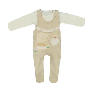 ست تی شرت و سرهمی نوزادی کد m311