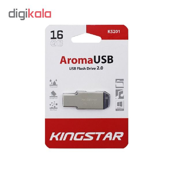 فلش مموری کینگ استار مدل KS201 ظرفیت 16 گیگابایت