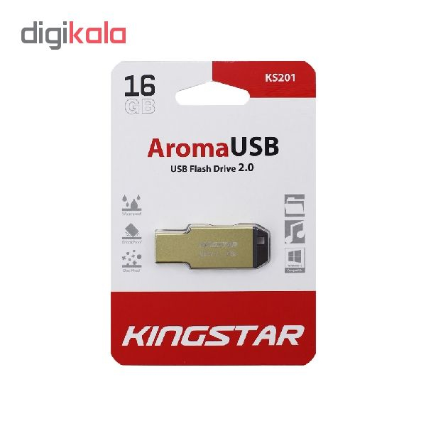 فلش مموری کینگ استار مدل KS201 ظرفیت 16 گیگابایت