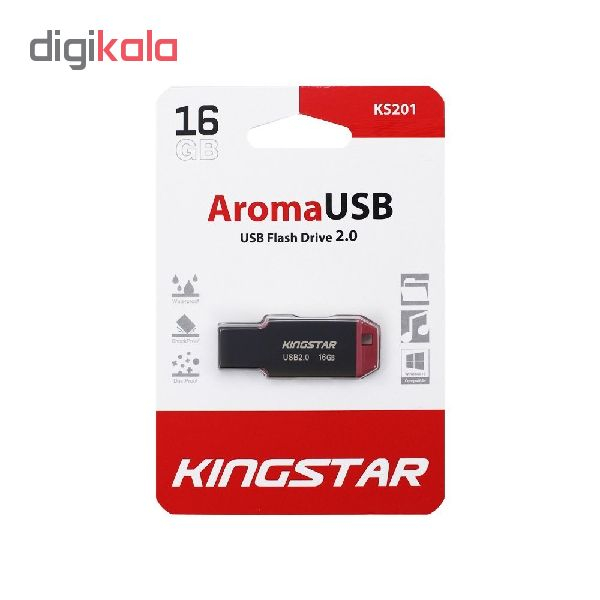 فلش مموری کینگ استار مدل KS201 ظرفیت 16 گیگابایت